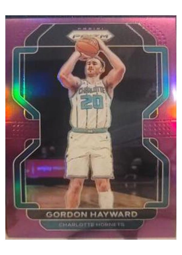 2021-22 Panini Prizm Base Set Gordon Hayward #106 card