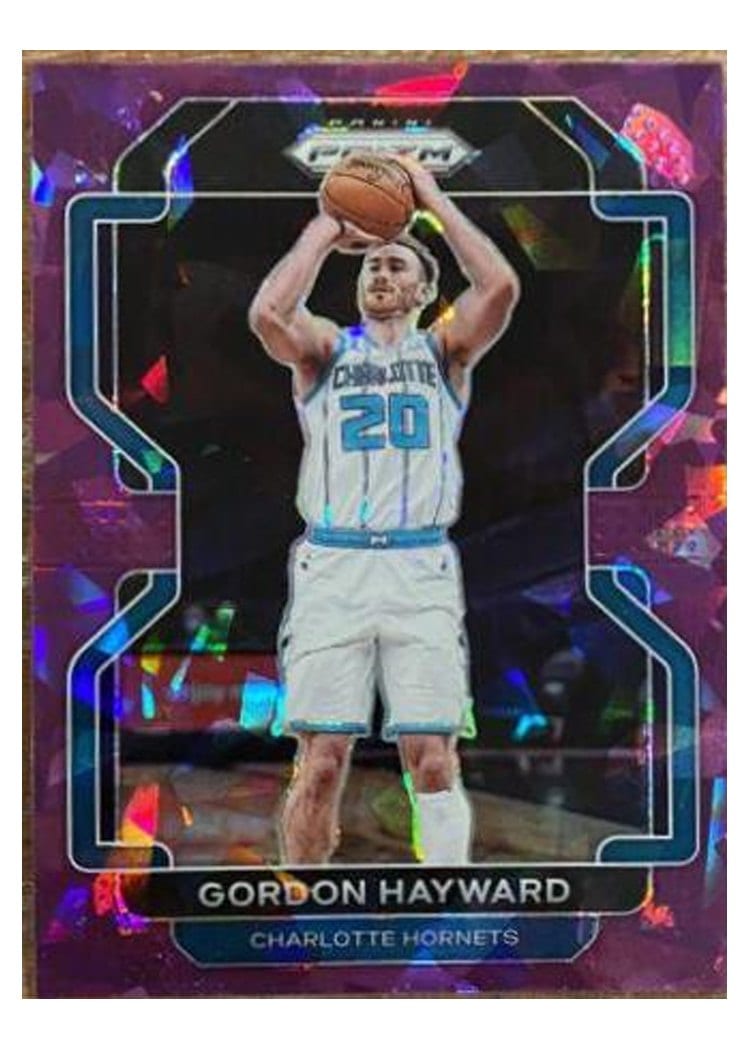 2021-22 Panini Prizm Base Set Gordon Hayward #106 card
