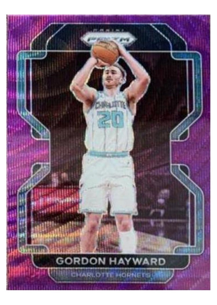 2021-22 Panini Prizm Base Set Gordon Hayward #106 card