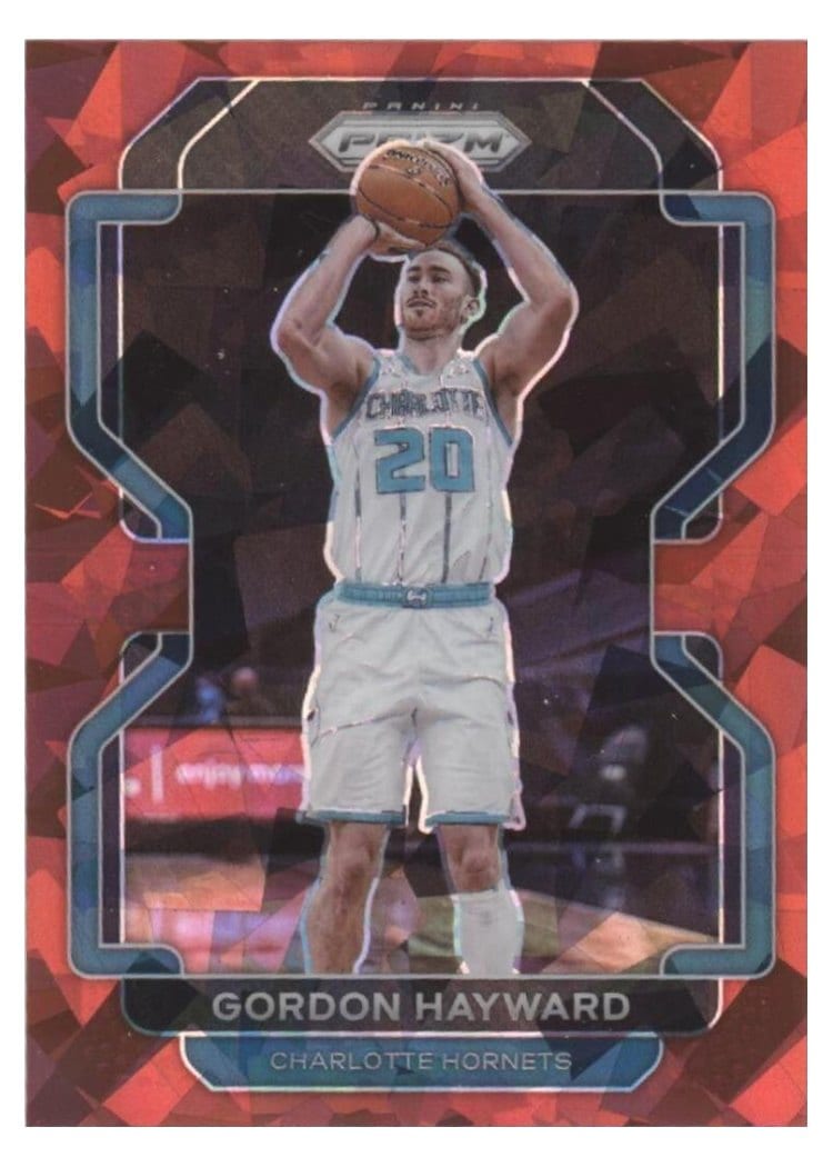 2021-22 Panini Prizm Base Set Gordon Hayward #106 card