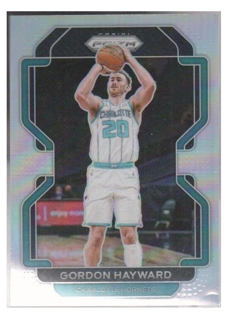 2021-22 Panini Prizm Base Set Gordon Hayward #106 card