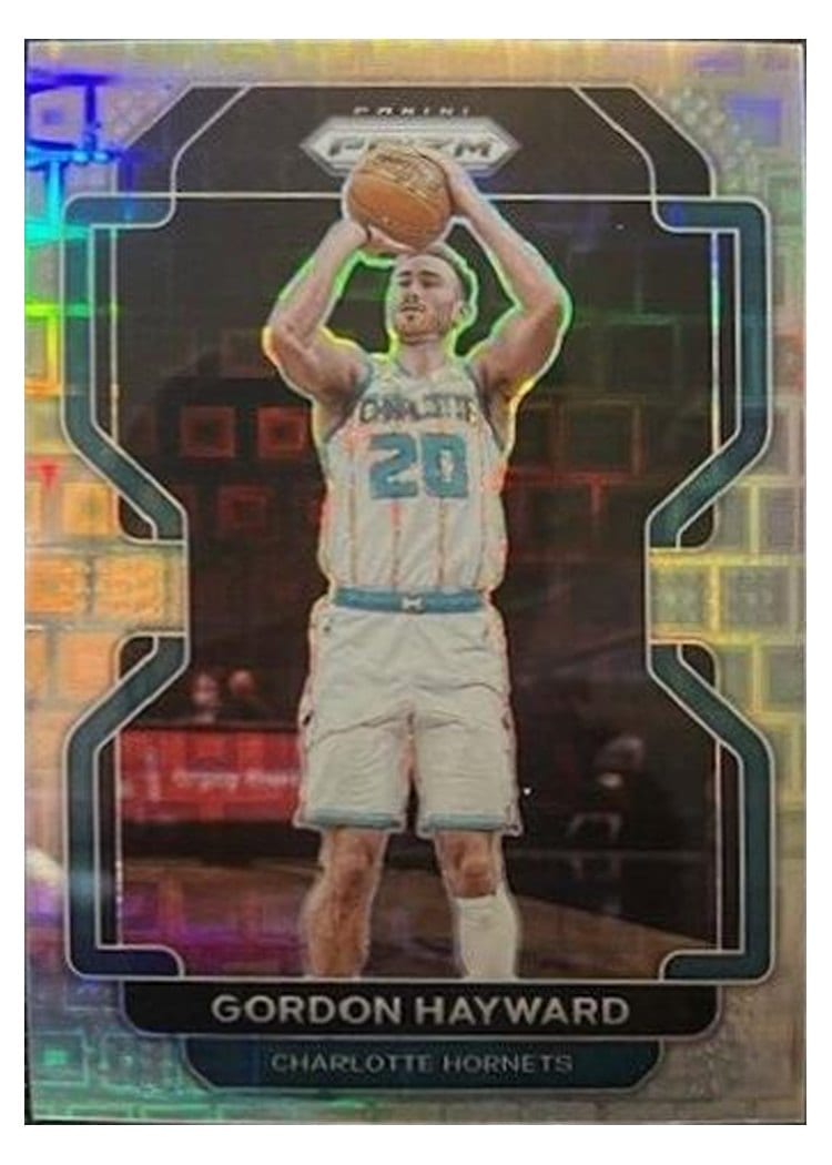 2021-22 Panini Prizm Base Set Gordon Hayward #106 card