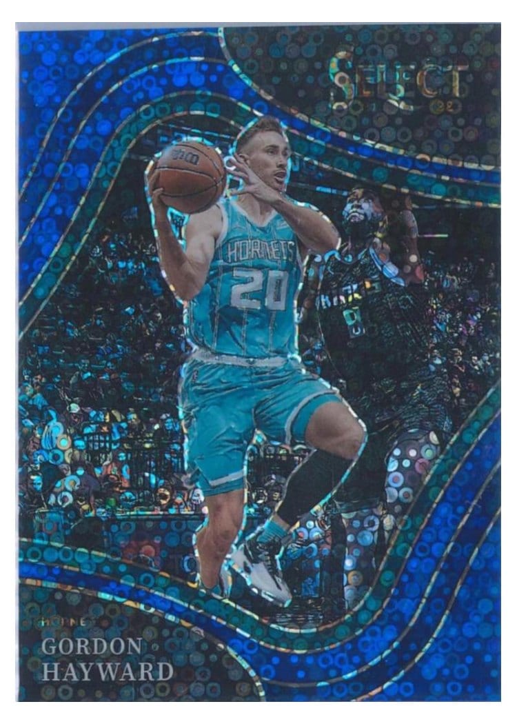 2021-22 Panini Select Base Set Gordon Hayward #204 card