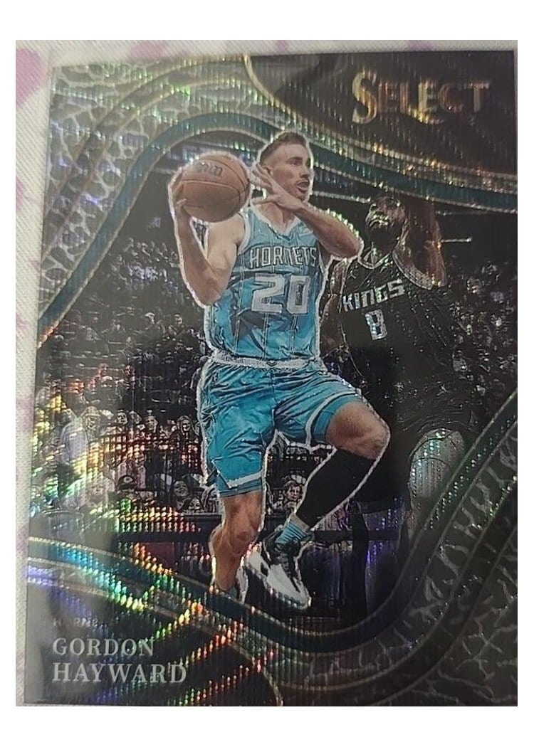 2021-22 Panini Select Base Set Gordon Hayward #204 card