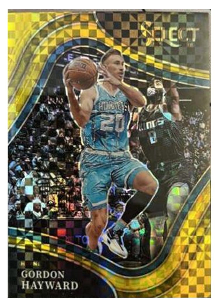 2021-22 Panini Select Base Set Gordon Hayward #204 card