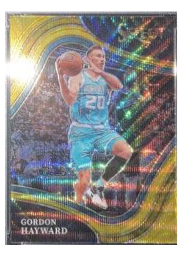 2021-22 Panini Select Base Set Gordon Hayward #204 card