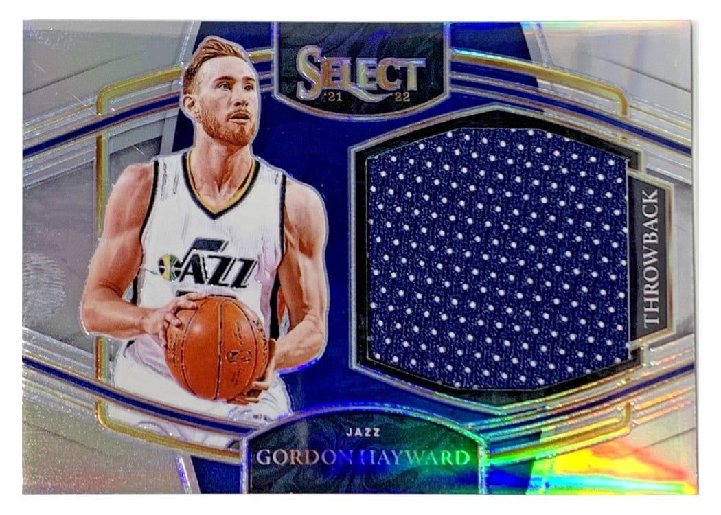 2021-22 Panini Select Base Set Gordon Hayward #204 card
