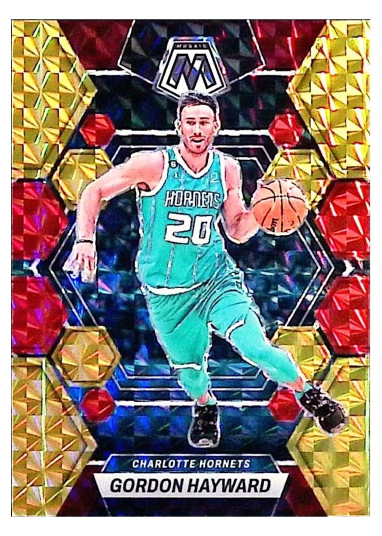 2022-23 Panini Mosaic Base Set Gordon Hayward #127 card