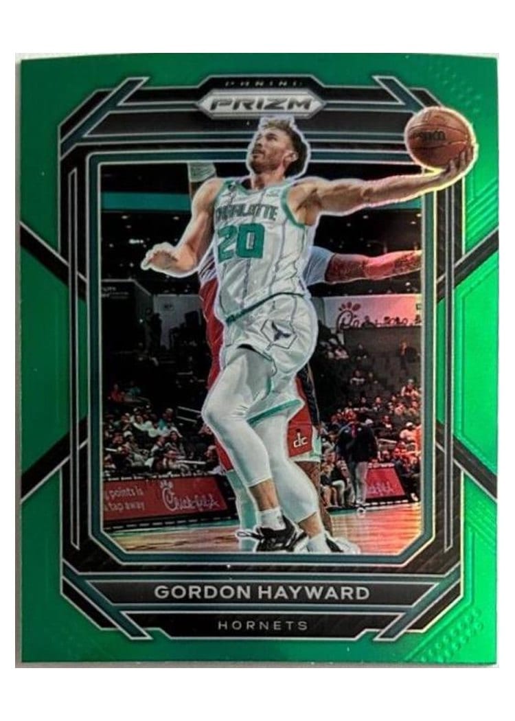 2022-23 Panini Prizm Base Set Gordon Hayward #148 card