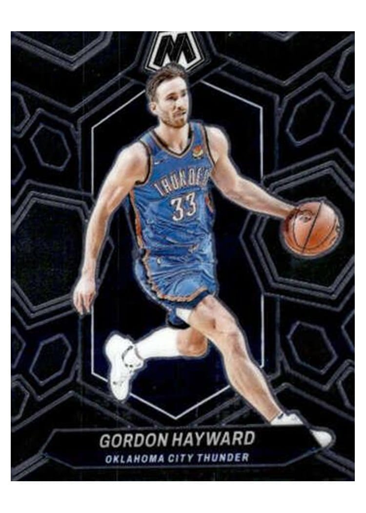 2023-24 Panini Mosaic Base Set Gordon Hayward #13 card