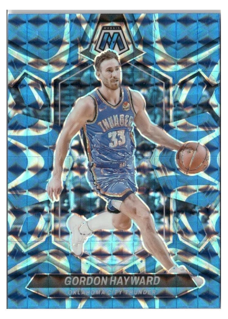 2023-24 Panini Mosaic Base Set Gordon Hayward #13 card