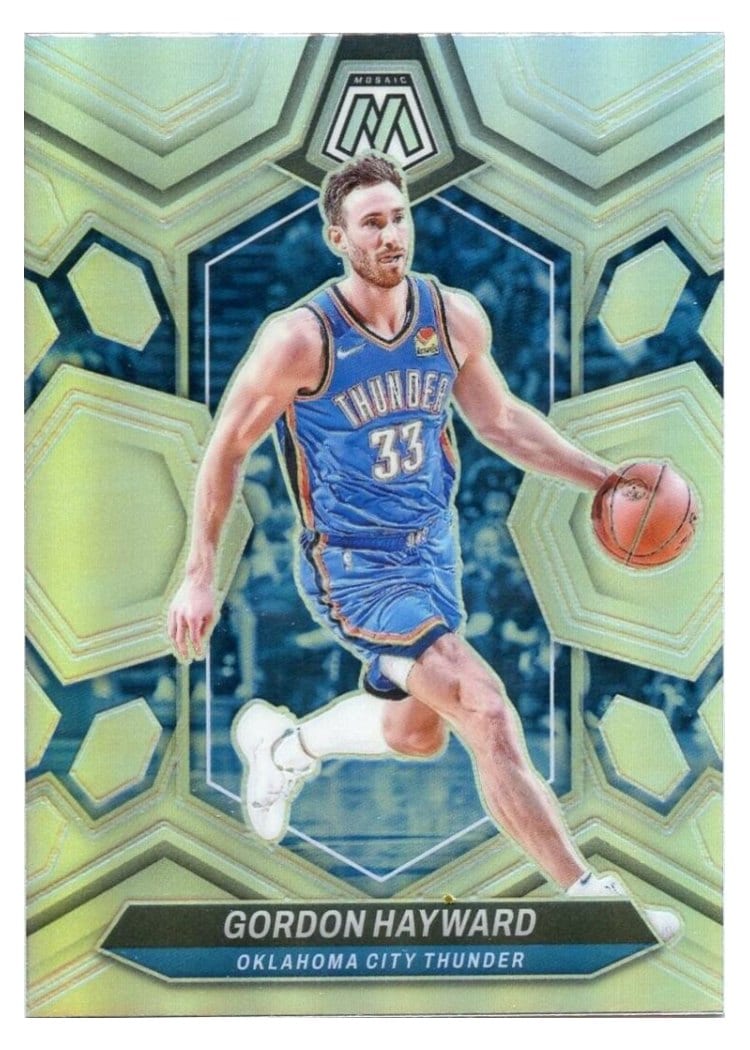 2023-24 Panini Mosaic Base Set Gordon Hayward #13 card