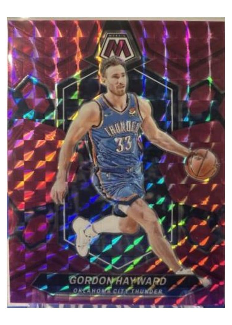 2023-24 Panini Mosaic Base Set Gordon Hayward #13 card