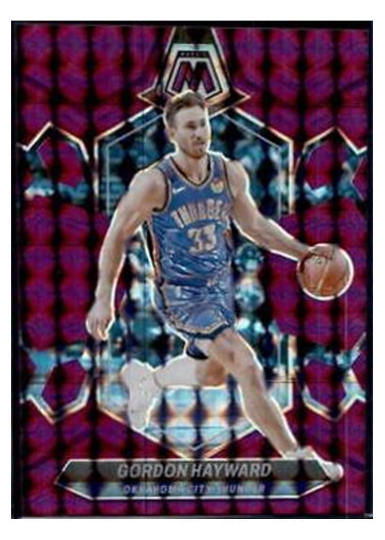 2023-24 Panini Mosaic Base Set Gordon Hayward #13 card
