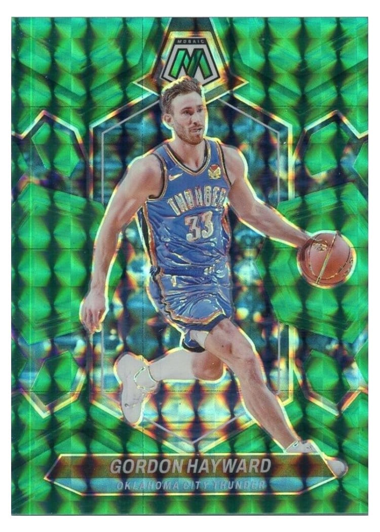 2023-24 Panini Mosaic Base Set Gordon Hayward #13 card