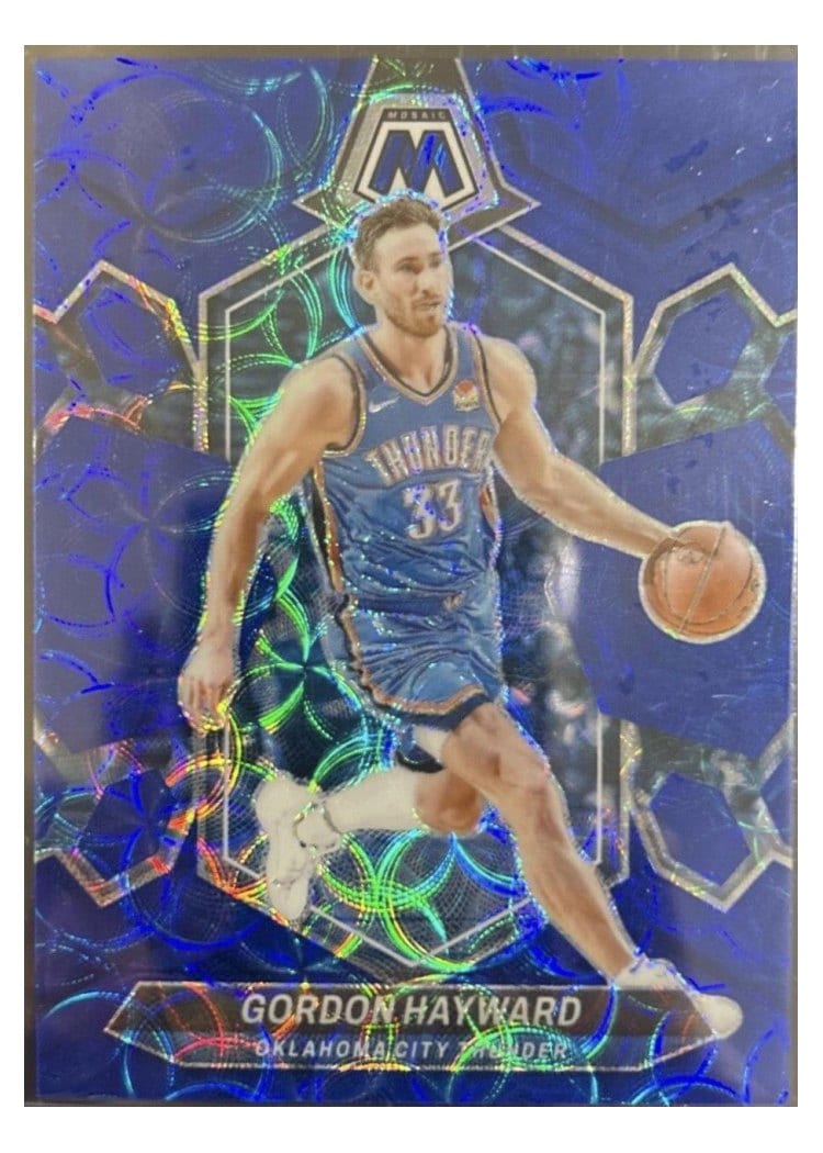 2023-24 Panini Mosaic Base Set Gordon Hayward #13 card
