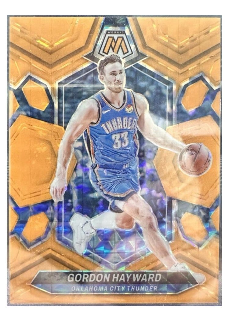 2023-24 Panini Mosaic Base Set Gordon Hayward #13 card