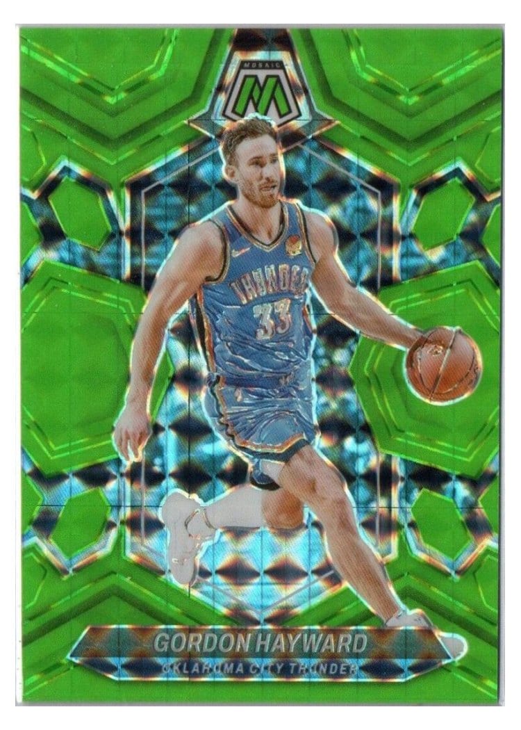2023-24 Panini Mosaic Base Set Gordon Hayward #13 card