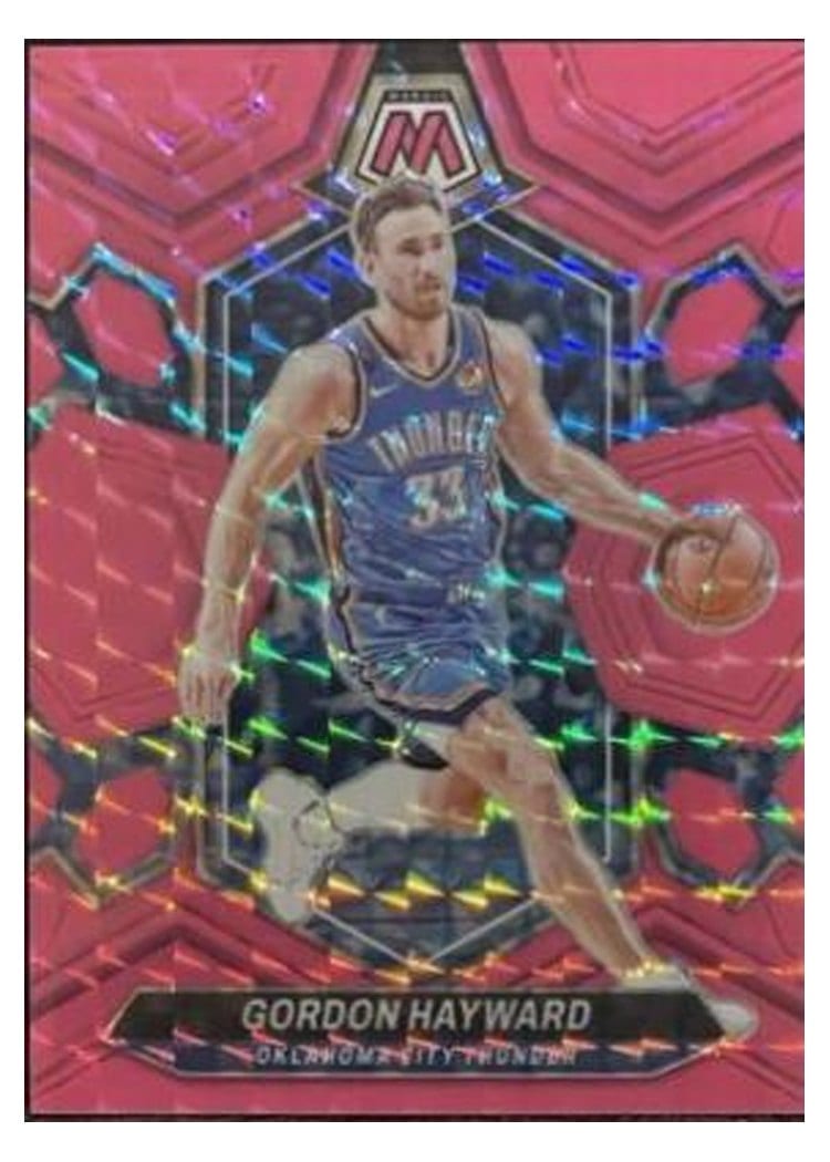 2023-24 Panini Mosaic Base Set Gordon Hayward #13 card
