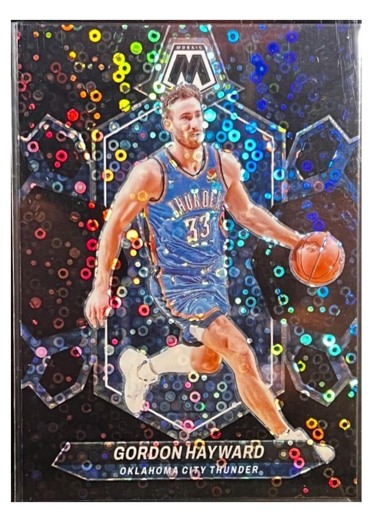 2023-24 Panini Mosaic Base Set Gordon Hayward #13 card