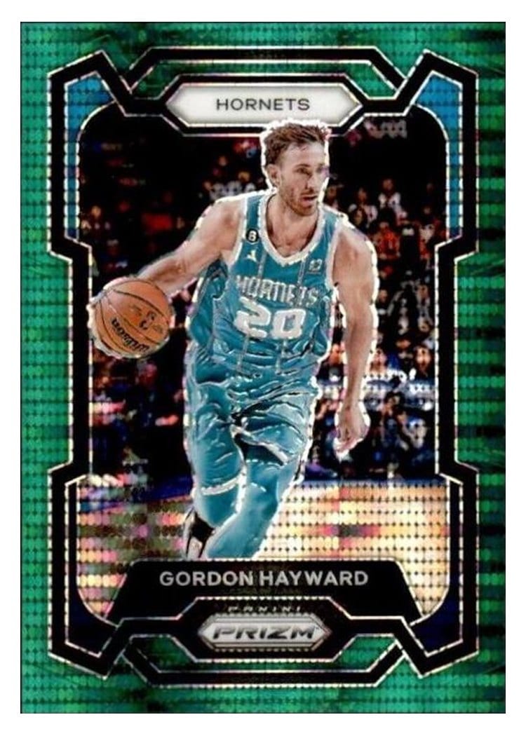 2023-24 Panini Prizm Base Set Gordon Hayward #251 card