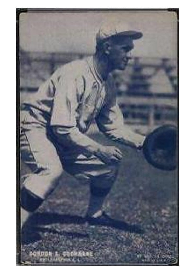 1928 Exhibits Gordon S. Cochrane card