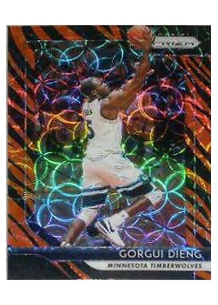 2018-19 Panini Prizm Base Set Gorgui Dieng Tiger Stripe Choice Prizm #117