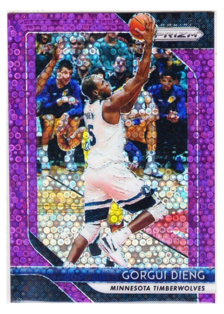 2018-19 Panini Prizm Base Set Gorgui Dieng #117 card