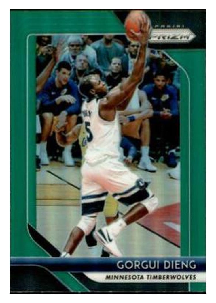 2018-19 Panini Prizm Base Set Gorgui Dieng #117 card