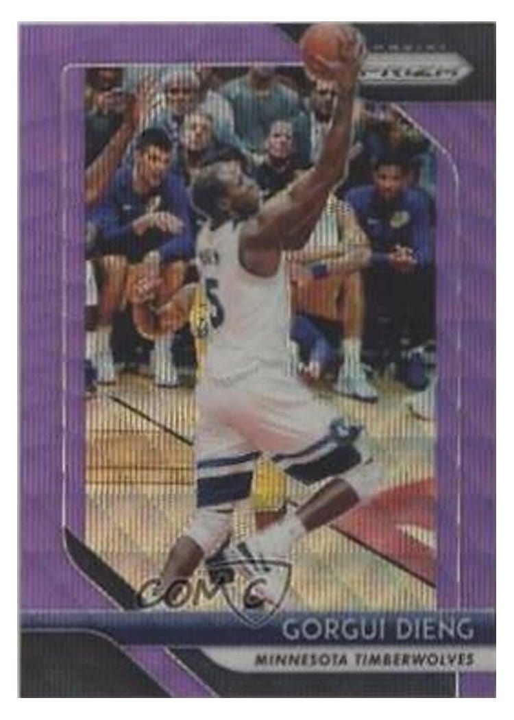 2018-19 Panini Prizm Base Set Gorgui Dieng #117 card