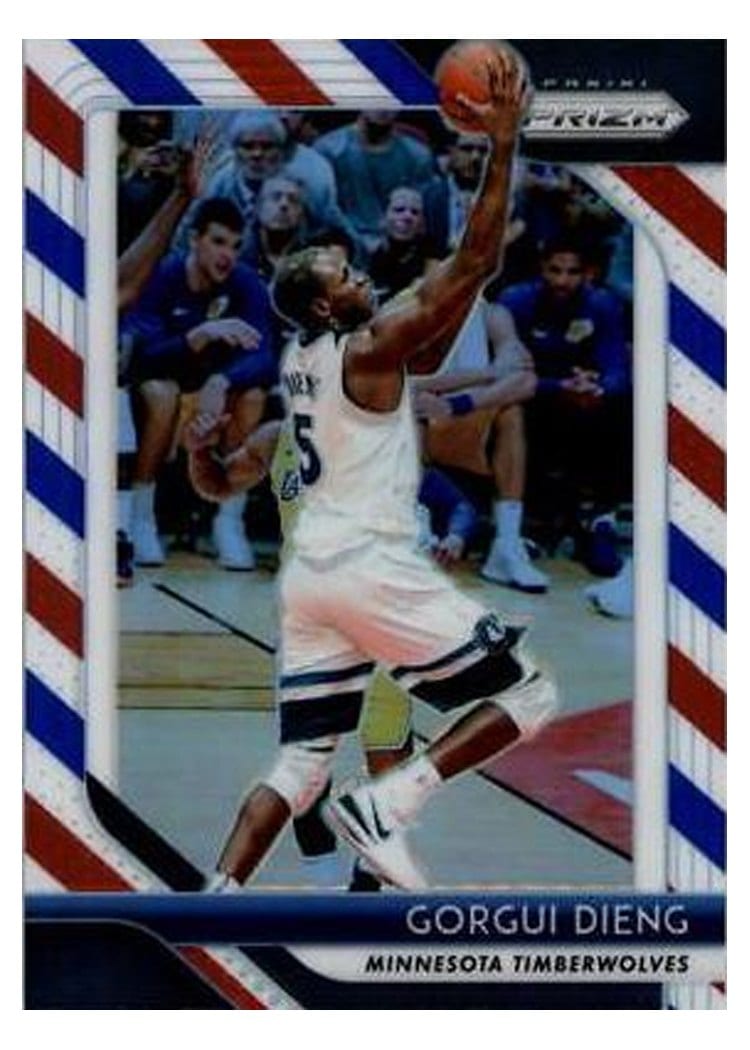 2018-19 Panini Prizm Base Set Gorgui Dieng #117 card