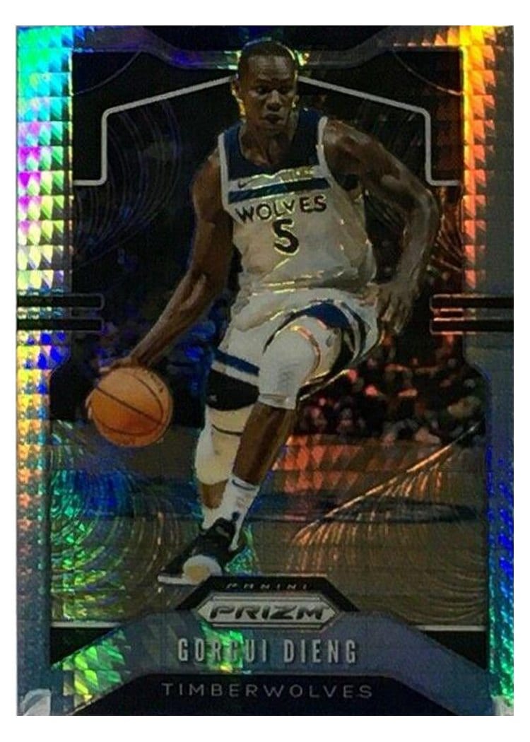 2019-20 Panini Prizm Base Set Gorgui Dieng #162 card