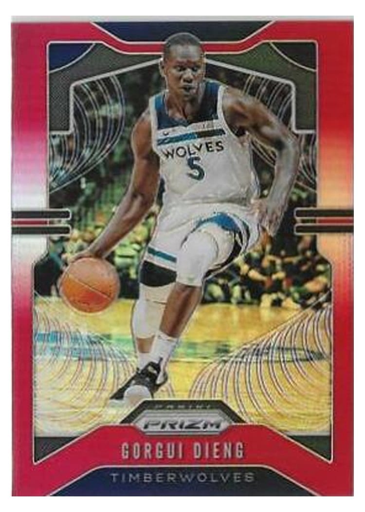 2019-20 Panini Prizm Base Set Gorgui Dieng #162 card