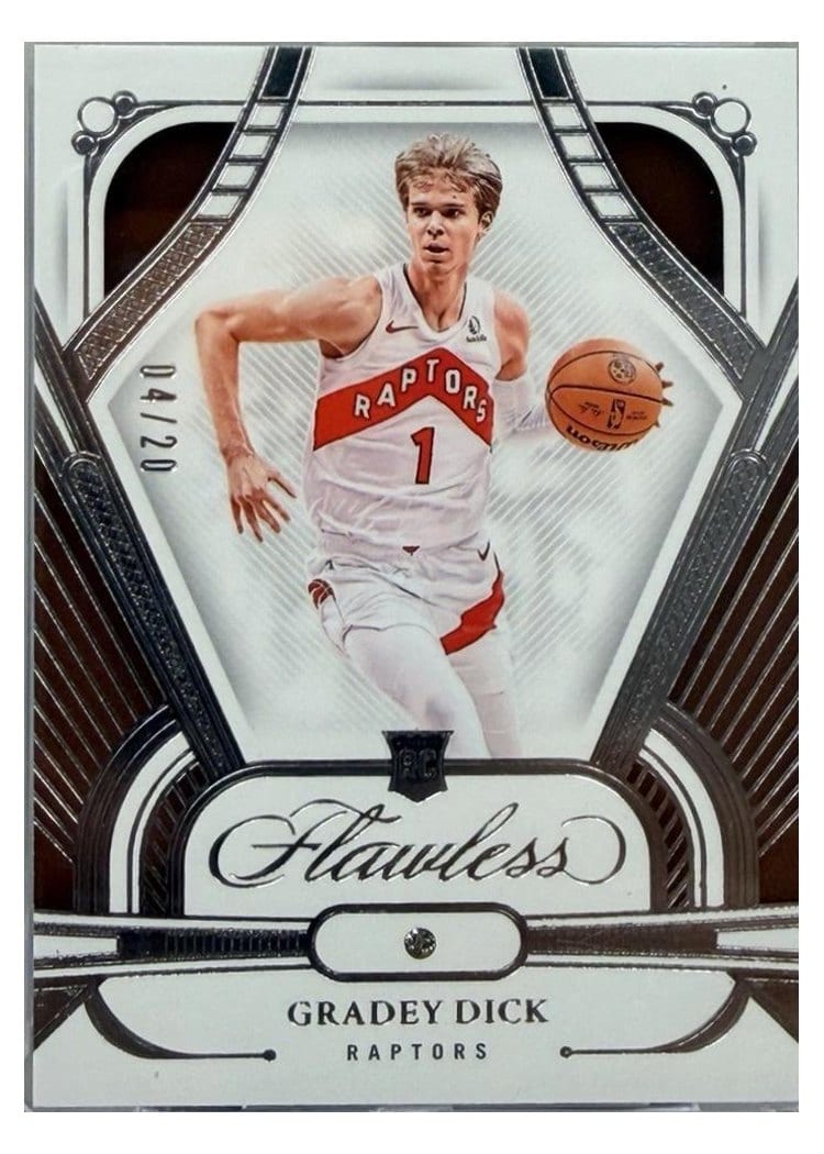 2023-24 Panini Flawless Base Set Gradey Dick #39 card