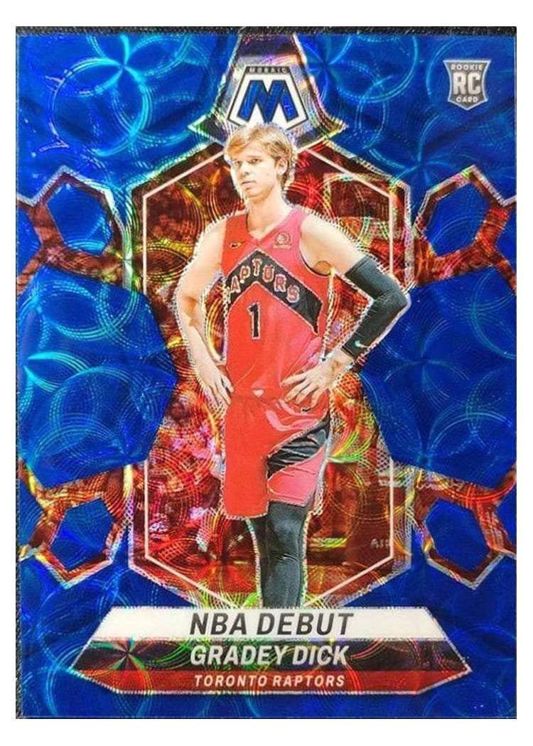 2023-24 Panini Mosaic Base Set Gradey Dick Blue Scope #239 card