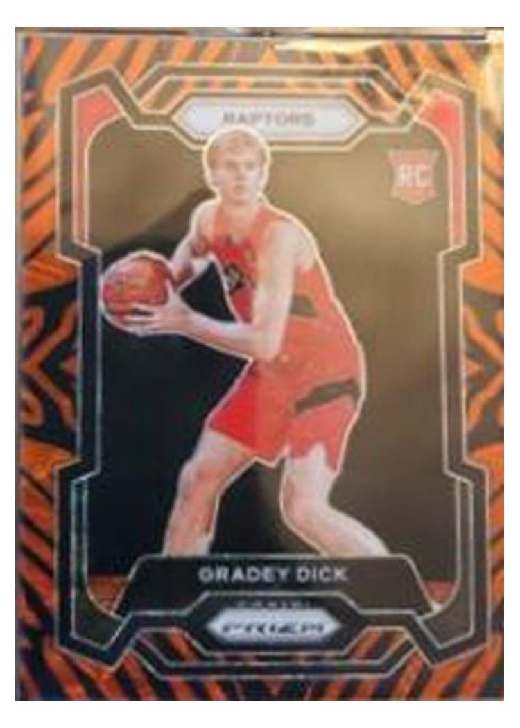 2023-24 Panini Prizm Base Set Gradey Dick #134 card