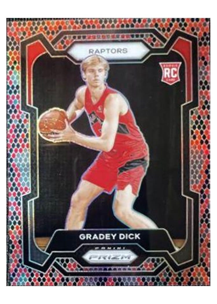 2023-24 Panini Prizm Base Set Gradey Dick Snakeskin #134 card
