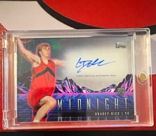 2023-24 Topps Midnight Rookie Horizon Signatures Gradey Dick #RHS-GD card