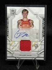 2023-24 Topps Royalty Relic Signatures Gradey Dick #RA-GD card