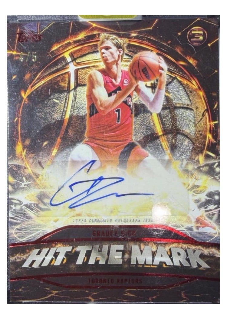 2025-26 Topps 3 Hit the Mark Gradey Dick #HM-GD card