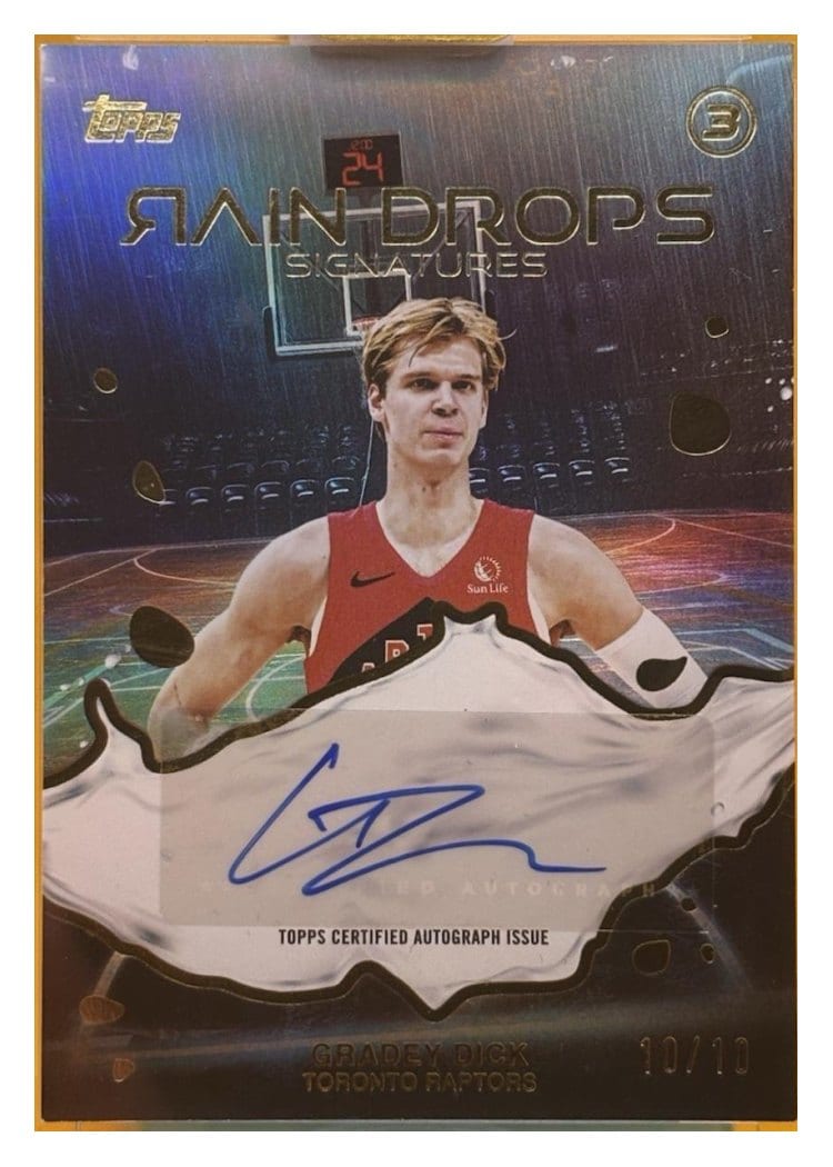 2025-26 Topps Retail Rush Signatures Gradey Dick #RS-GD card