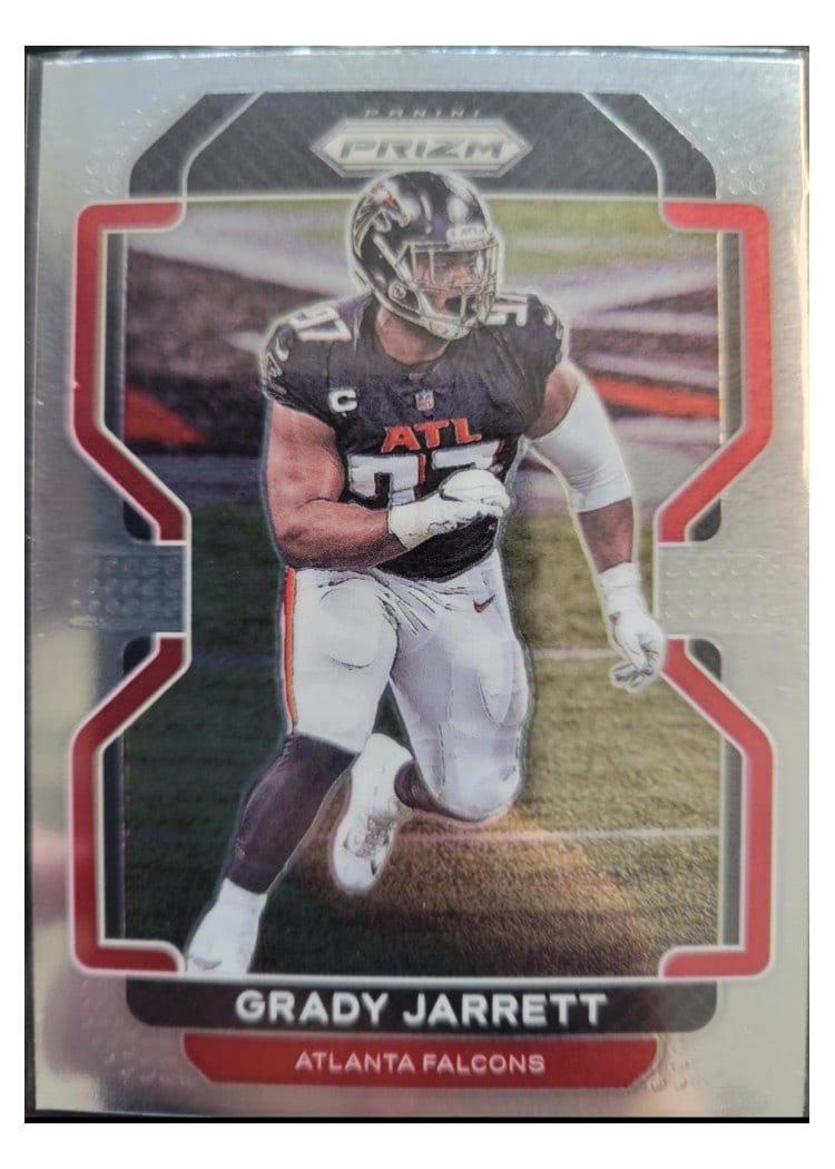 2021 Panini Prizm Base Set Grady Jarrett #326 card
