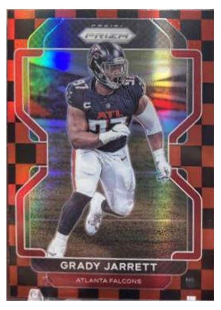 2021 Panini Prizm Base Set Grady Jarrett #326 card