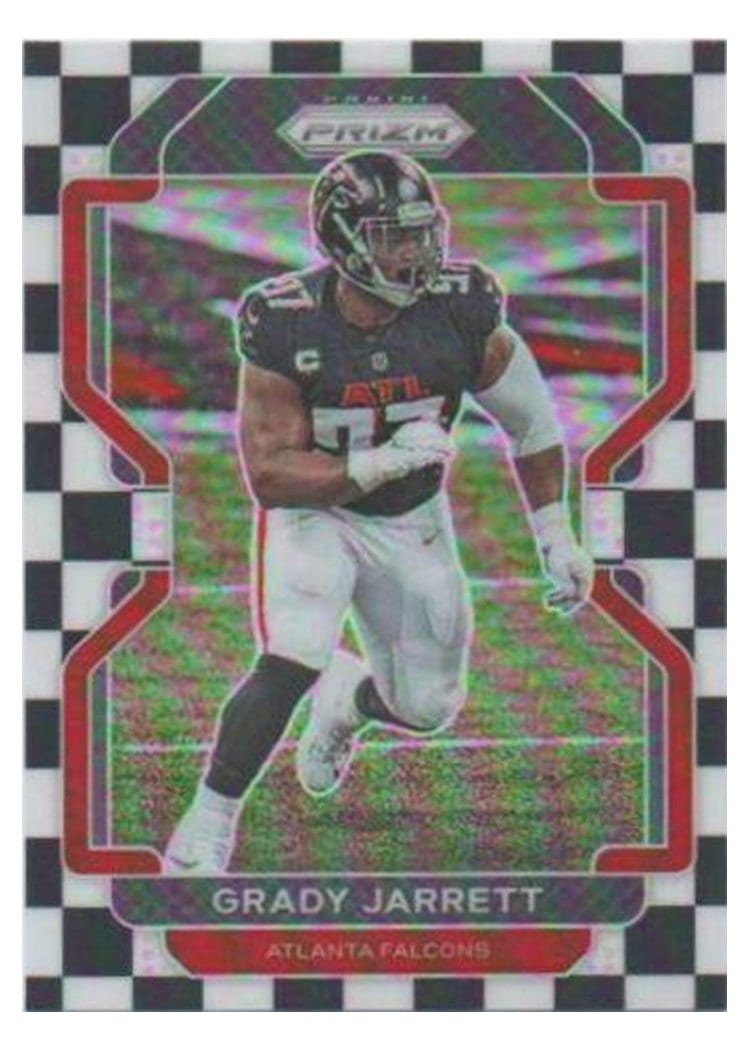 2021 Panini Prizm Base Set Grady Jarrett #326 card