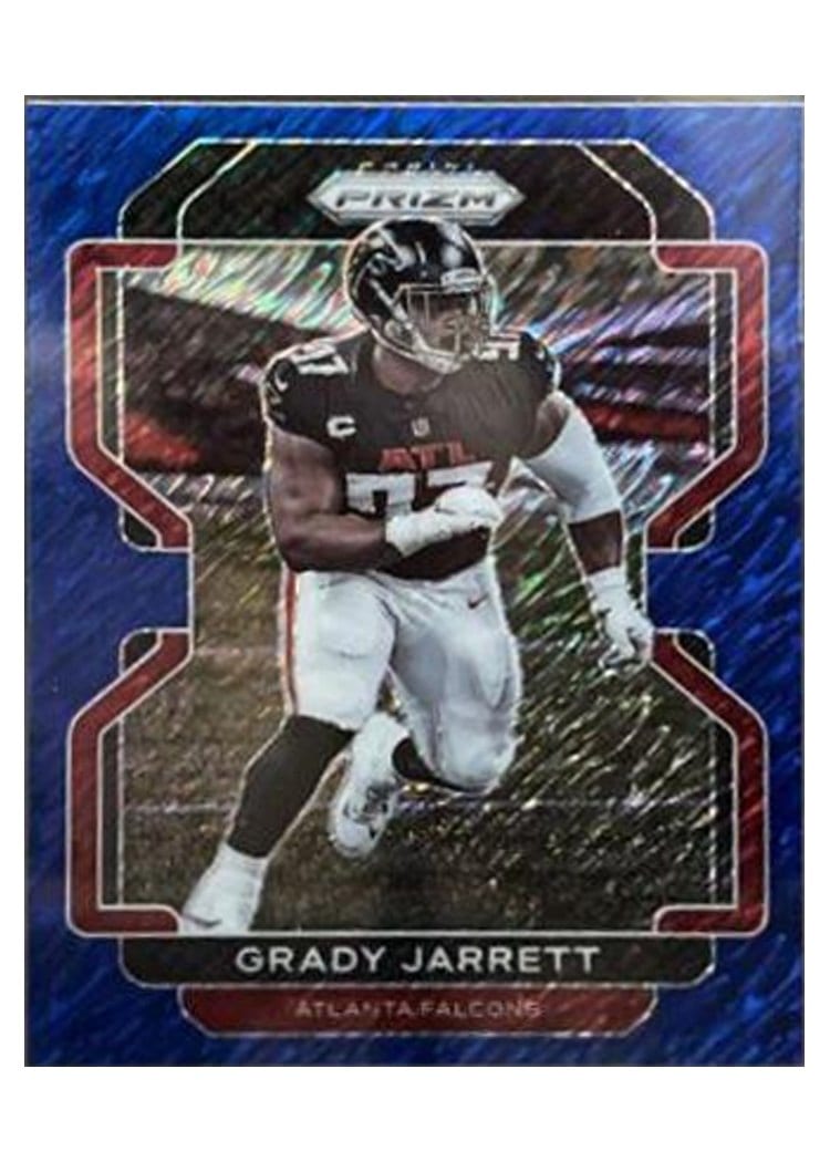 2021 Panini Prizm Base Set Grady Jarrett #326 card