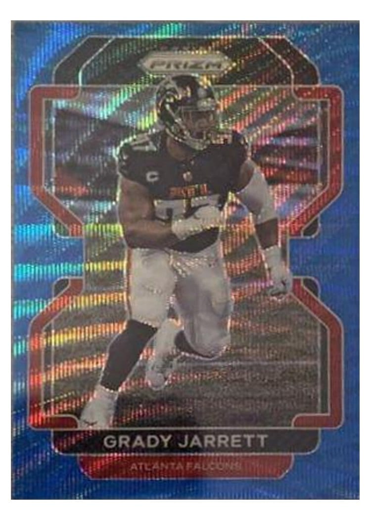 2021 Panini Prizm Base Set Grady Jarrett #326 card