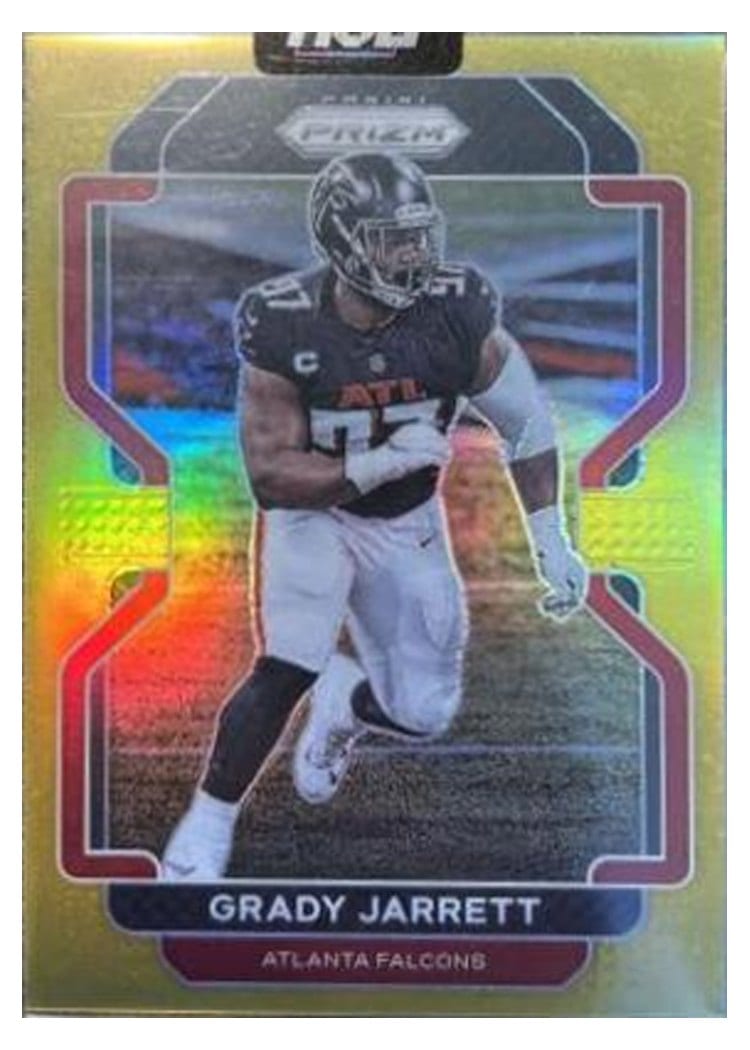 2021 Panini Prizm Base Set Grady Jarrett #326 card