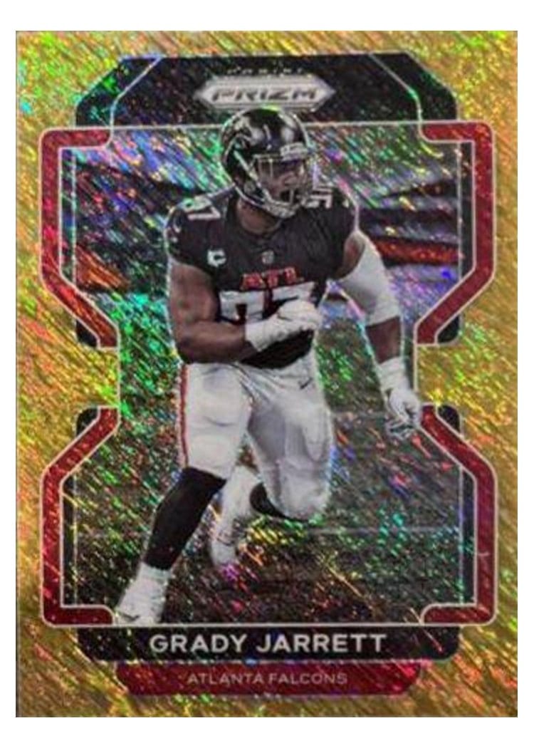 2021 Panini Prizm Base Set Grady Jarrett #326 card
