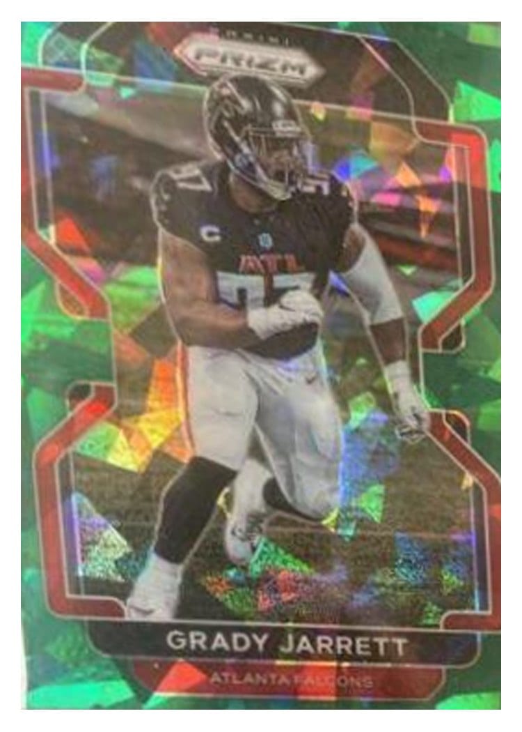 2021 Panini Prizm Base Set Grady Jarrett #326 card
