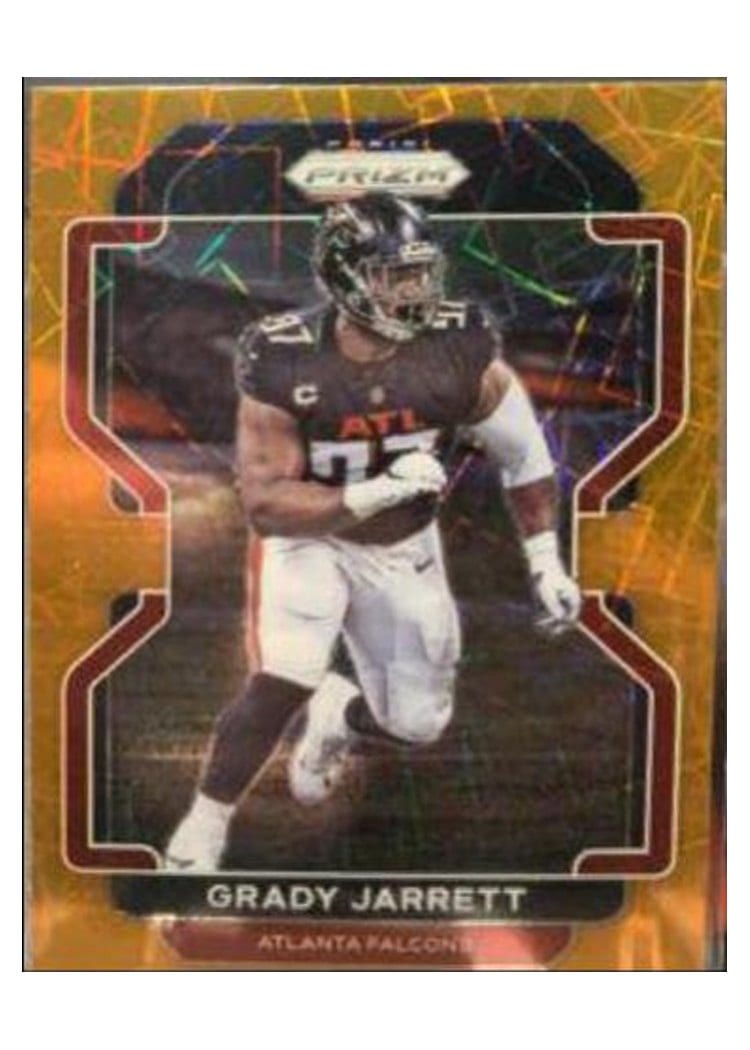 2021 Panini Prizm Base Set Grady Jarrett #326 card